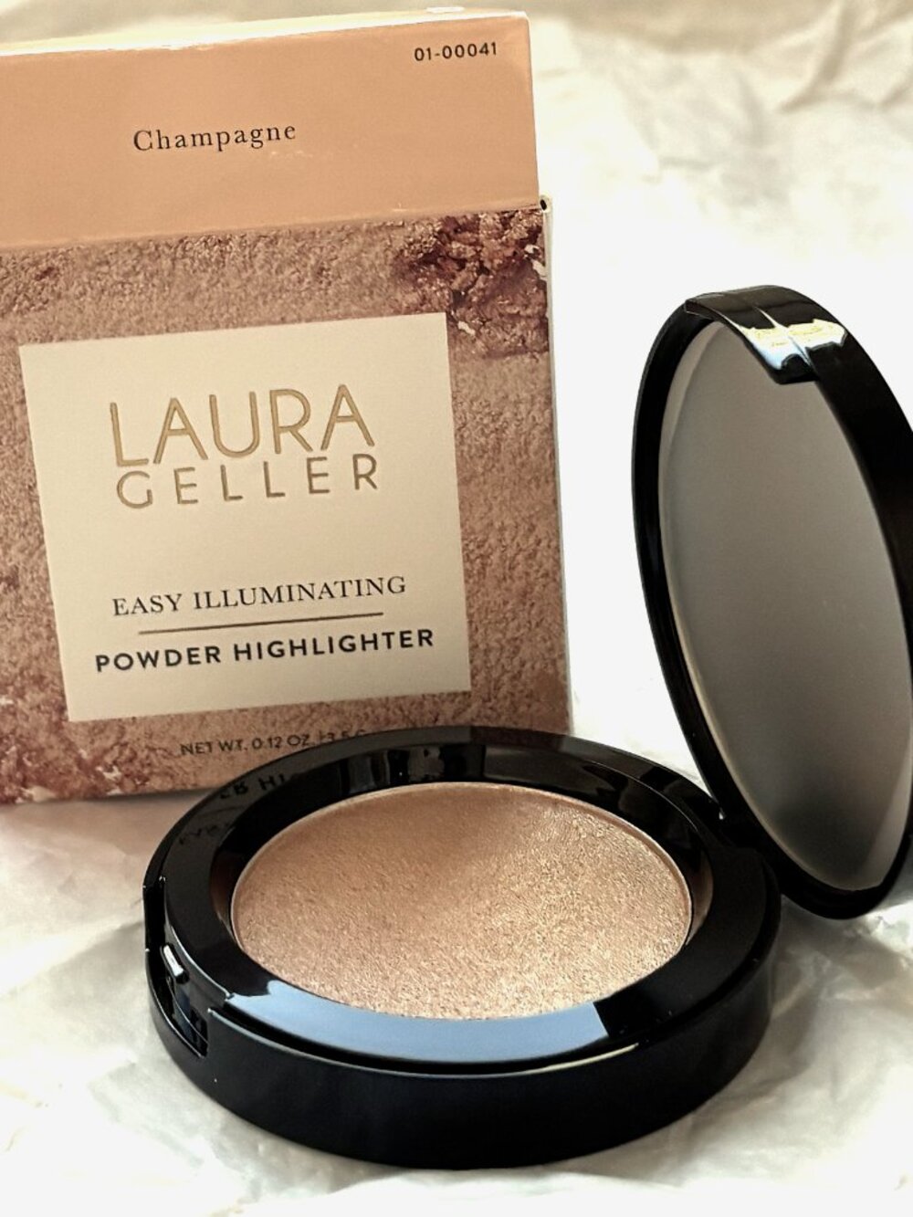 Laura Geller Easy Illuminating Powder Highlighter* ~ Champagne 3.5g NIB/Sealed